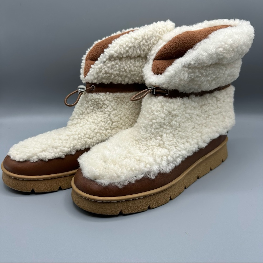 Marc Fisher Boots Fur Women’s Winter Luxury Kamryn Style Size 7.5